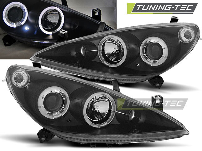 Predn 233 Tuningov 233 Svetl 225 Peugeot 307 01 Black Angel Eyes