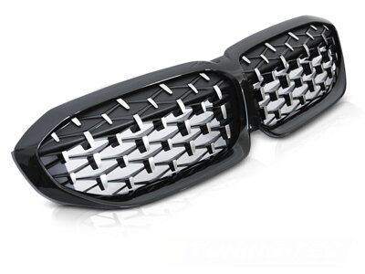 Predná maska BMW G20 G21 Diamond Glossy Black