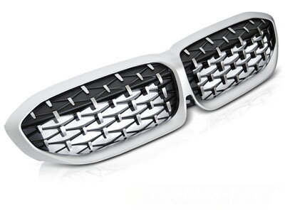 Predná maska BMW G20 G21 Diamond Silver