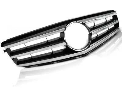 Predná maska Mercedes W204 07-14 Avantgarde Chrome-Black