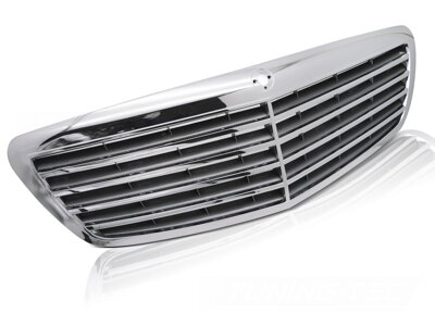 Maska Mercedes W221 05-09 Carbon Look