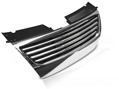 Predná maska na VW Passat B6 05-10 Chrome Black