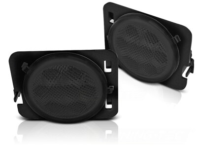 Bočné LED smerovky Jeep Wrangler JK 07-18 Black