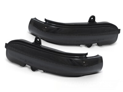 LED smerovky do zrkadiel Mercedes W203 Smoke Dynamic
