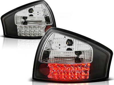 Zadné svetlá AUDI A6 4B 97-04 Black LED