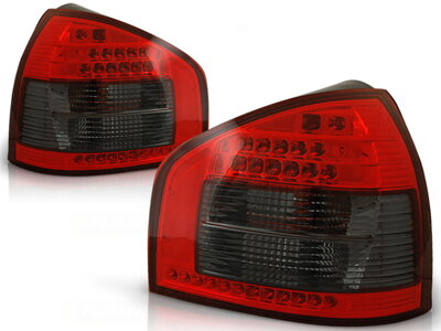 Zadné LED svetlá Audi A3 96-03 Red Smoke