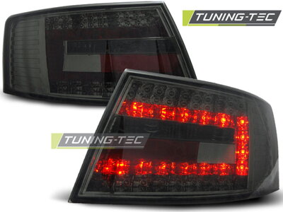 Zadné tuningové svetlá AUDI A6 C6 04-08 Sedan Smoke Led 6-PIN