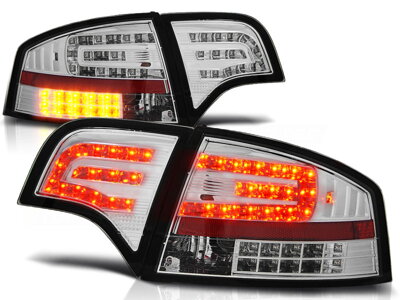 Zadné tuningové svetlá AUDI A4 B7 04-08 Chrome Led