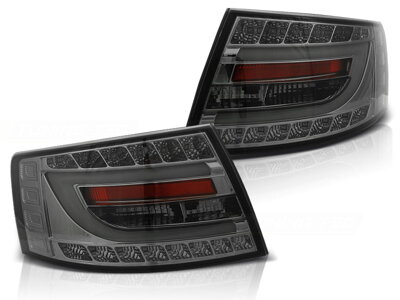 Zadné svetlá AUDI A6 C6 04-08 Smoke Led 6-PIN