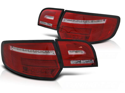 Zadné svetlá Audi A3 8P 04-08 Sportback Red White Dynamic LED