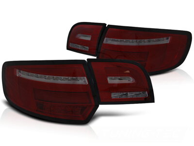 Zadné svetlá Audi A3 8P 5D Sportback Red Smoke LED