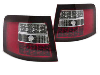 Zadné svetlá Audi A6 C5 Avant 97-04 Red White LED