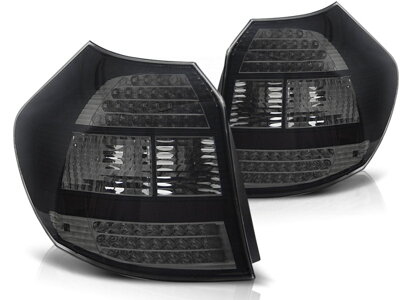 Zadné tuningové svetlá BMW E81/E87 04-07 Black Led