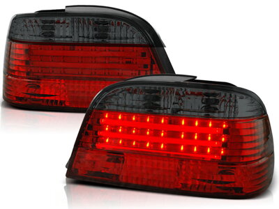 Zadné svetlá BMW E38 94-01 Red Smoke Led