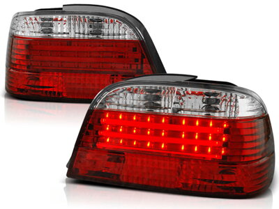 Zadné svetlá BMW E38 94-01 Red White Led