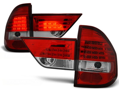 Zadné svetlá BMW E83 X3 04-06 Red Clear Led