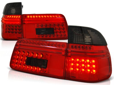 Zadné svetlá BMW E39 Touring 97-00 Red Led