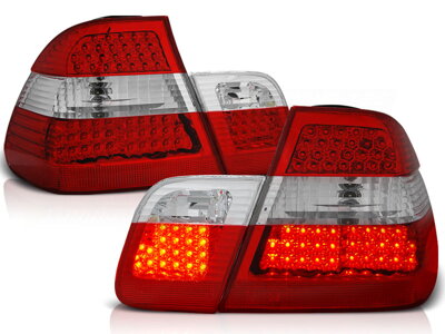 Zadné svetlá BMW E46 Sedan 01-05 Red White Led