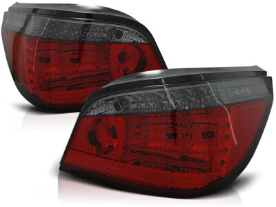 Zadné svetlá BMW E60 03-07 Red Smoke Led Diody