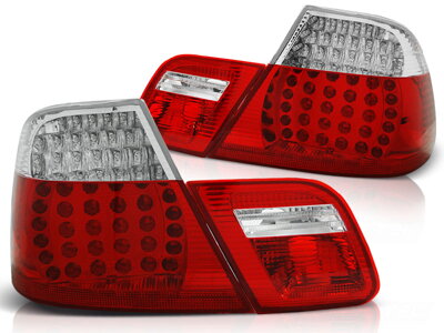 Zadné svetlá BMW E46 Coupe 99-03 Red White Led