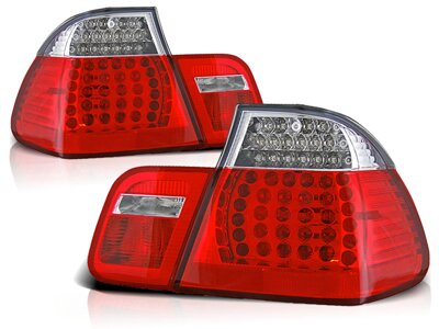 Zadné diodové svetlá BMW E46 Sedan 01-05 Red Led