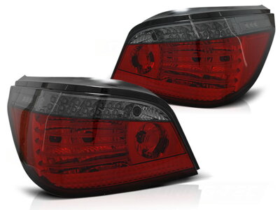 Zadné svetlá BMW E60 07-09 LCI Red Smoke LED SEQ