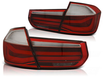 Zadné svetlá BMW F30 11-15 Red Smoke LED Bar