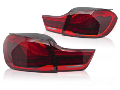Zadné OLED svetlá BMW 4 F32 F33 F36 Red