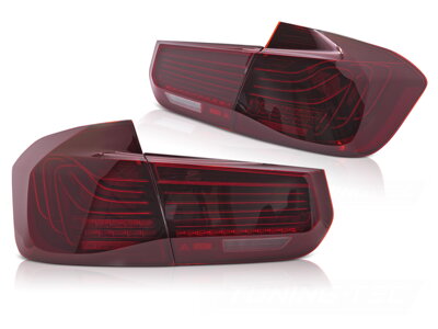 Zadné svetlá BMW F30 11-18 Red White Laser Look