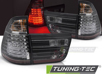 Zadné svetlá BMW E53 X5 99-03 Black LED
