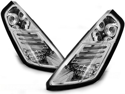 Zadné svetlá Fiat Grande Punto 05-09 Chrome Led