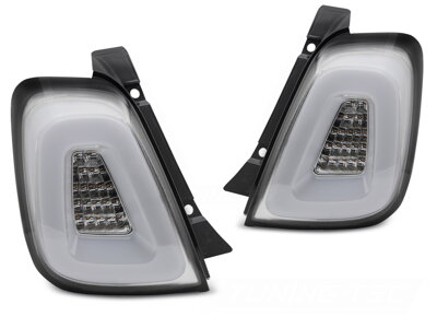 Zadné svetlá Fiat 500 15-20 White Led Bar
