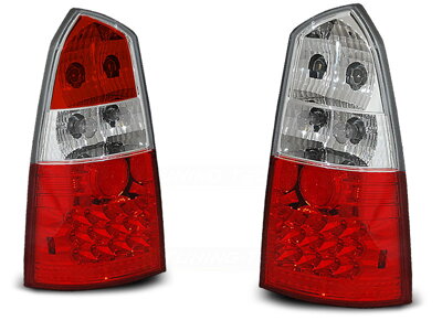 Zadné svetlá Ford Focus 98-04 Tournier Red White Led