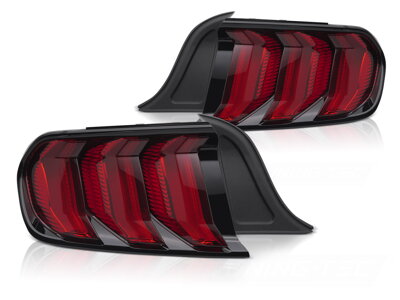 Zadné svetlá Ford Mustang 14-22 Red LED