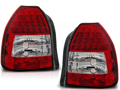 Zadné svetlá Honda Civic 95-01 Led Red White