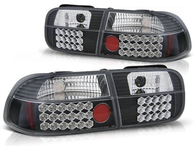 Zadné svetlá Honda Civic 91-95 2D/4D Black Led