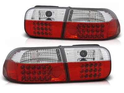 Zadné svetlá Honda Civic 91-95 2D/4D Led Red White