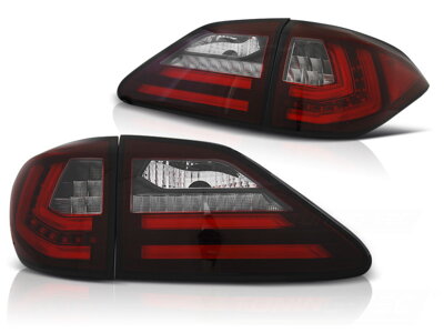 Zadné svetlá Lexus RX III 350 09-12 Red White Dynamic LED