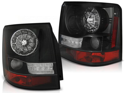 Zadné svetlá Range Rover Sport 05-09 Black LED