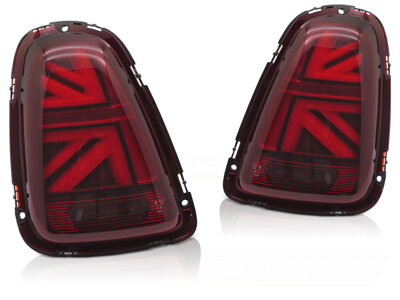 Zadné LED svetlá Mini Cooper R56 R57 R58 R59 06-14 Red