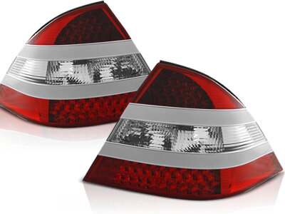 Zadné svetlá Mercedes S W220 98-05 Red Led