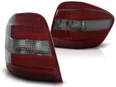 Zadné svetlá Mercedes W164 M-Trieda 05-08 Red Smoke Led