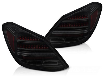 Zadné svetlá Mercedes C W205 14-21 Smoke Red LED
