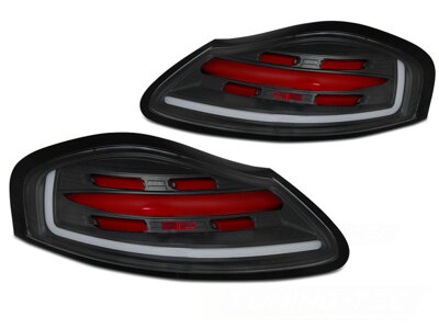 Zadné svetlá Porsche Boxster 96-04 Black Red Dynamic LED