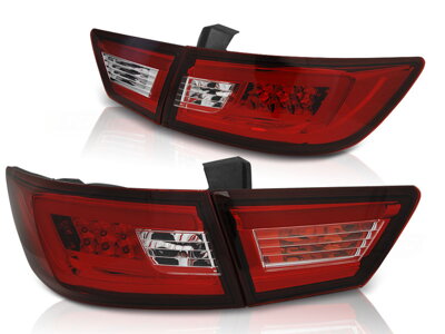 Zadné LED svetlá Renault Clio 4 Hatchback Red White