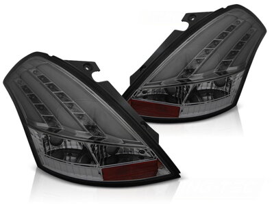 Zadné svetlá SUZUKI Swift V 10-17 Smoke Led Bar