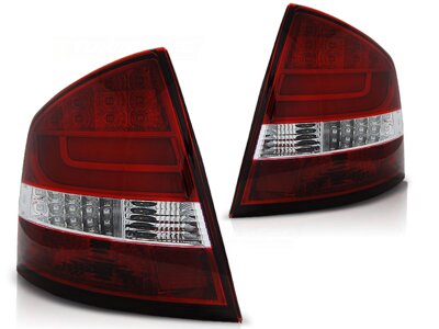 Zadné svetlá Škoda Octavia II Sedan Red Led Bar