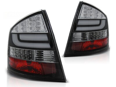 Zadné svetlá Škoda Octavia II Sedan Black Led Bar