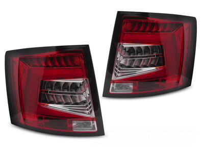 Zadné LED svetlá Skoda Octavia 3 Kombi 12-20 Red White OEM Bulb