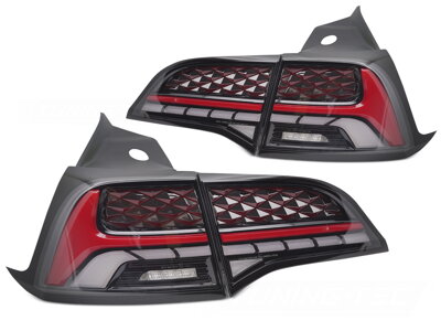 Zadné svetlá Tesla Model 3 / Y Dynamic LED